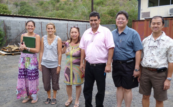 Le ministre de l’agriculture mets des infrastructures à la disposition de la société KAI HOTU RAU