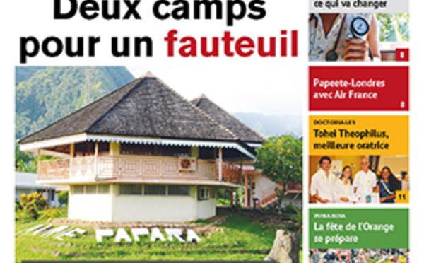 TAHITI INFOS N° 1406 du 16 mai 2019