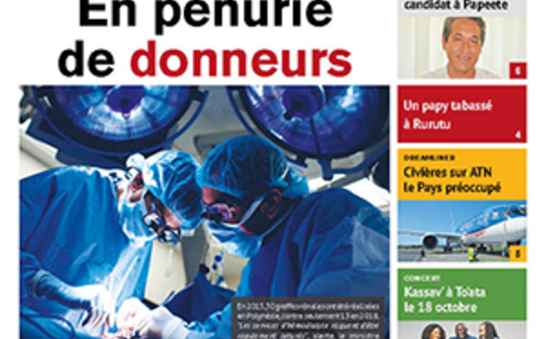 TAHITI INFOS N° 1407 du 17 mai 2019