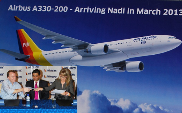 La compagnie fidjienne Air Pacific annonce l’achat de trois Airbus A330-200