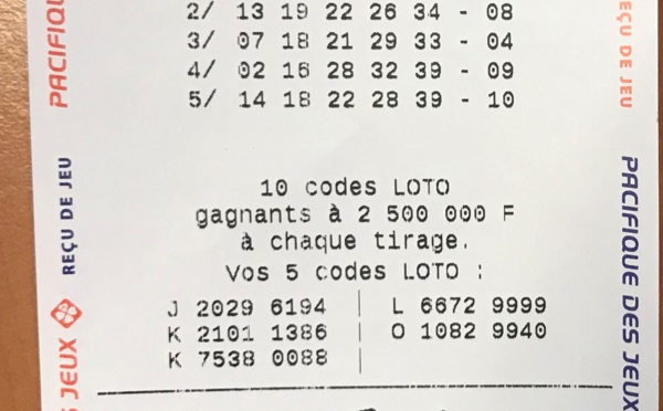 Loto : la gagnante a récupéré son gain de 12.5 millions