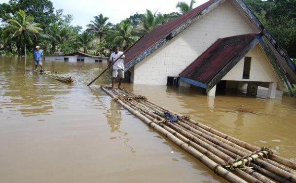 Inondations à Fidji : plusieurs routes à nouveau coupées