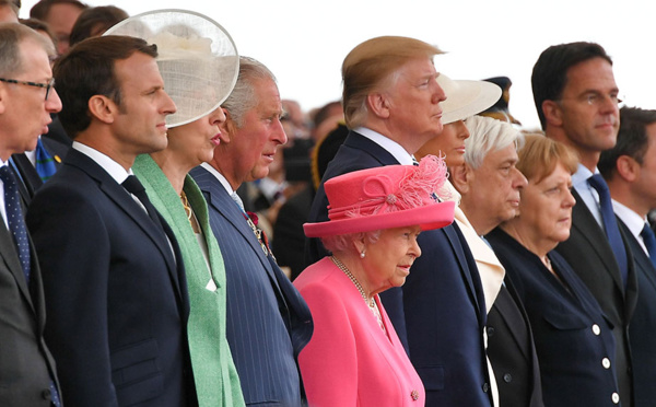 A Portsmouth, vétérans et dirigeants mondiaux célèbrent le "Jour J"