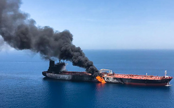 Nouvelle attaque contre des pétroliers dans le Golfe, sous tension