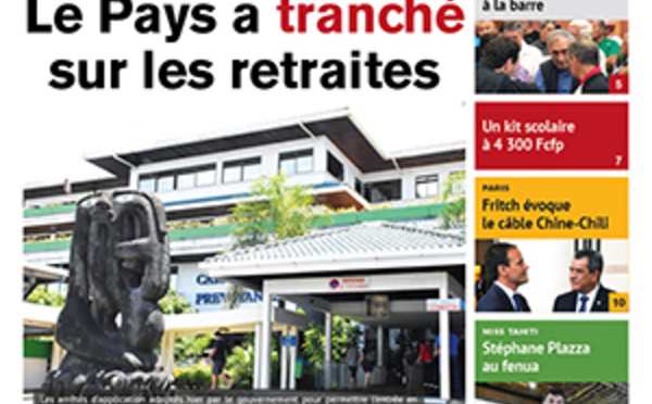 TAHITI INFOS N° 1429 du 20 juin 2019