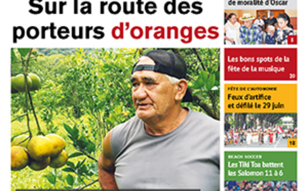 TAHITI INFOS N° 1430 du 21 juin 2019