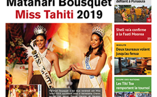 TAHITI INFOS N° 1431 du 24 juin 2019
