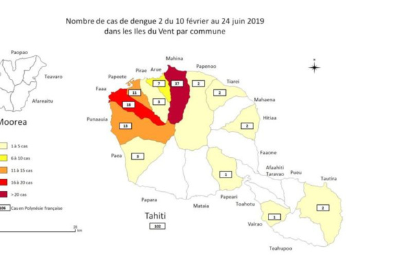 Plus de 100 cas de dengue 2 enregistrés