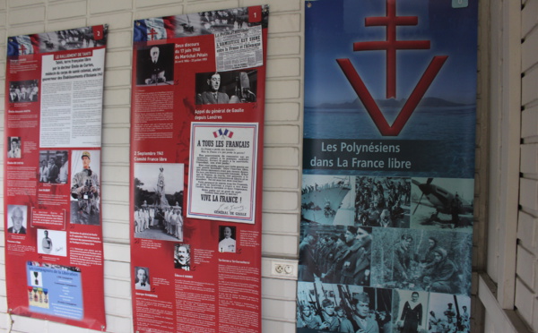 La Maison du combattant raconte "Les Polynésiens dans la France libre"
