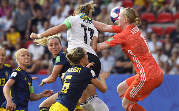 Mondial-2019: la Suède boute l'Allemagne hors du dernier carré