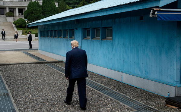 La Corée du Nord salue la visite "extraordinaire" de Trump