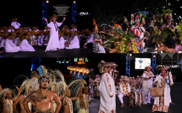 Heiva i Tahiti : retour en images sur la soirée du 14 juillet