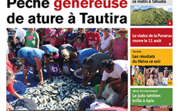 TAHITI INFOS N° 1448 du 17 juillet 2019