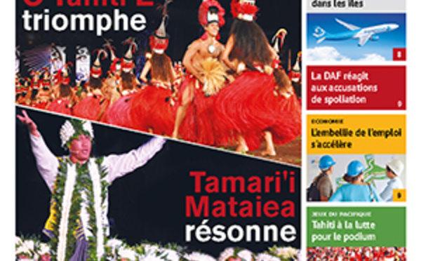  TAHITI INFOS N° 1449 du 18 juillet 2019