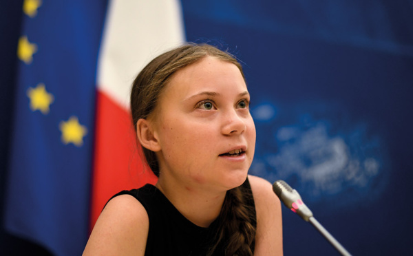 Climat: à l'Assemblée, Greta Thunberg ironise face aux attaques