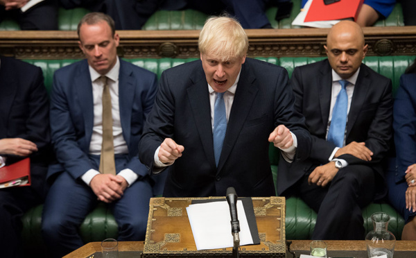 Boris Johnson réclame un nouvel accord de divorce à l'UE
