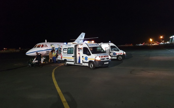 Evasan aux Marquises après un accident de la route