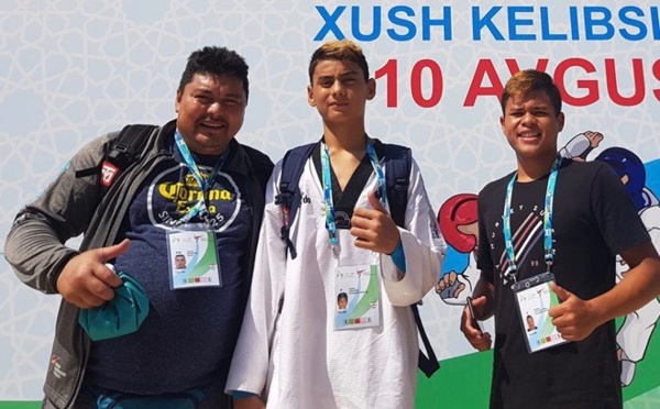 Ariihei Lehartel 3e aux championnats du monde cadet