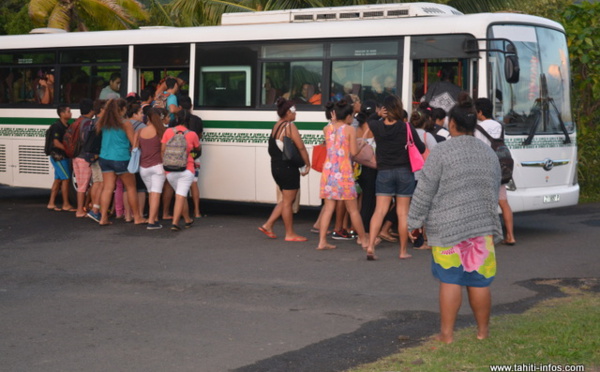 70 millions de Fcfp pour le transport des étudiants sur Tahiti et Raiatea