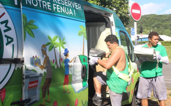 Fenua Ma collecte les appareils électroniques