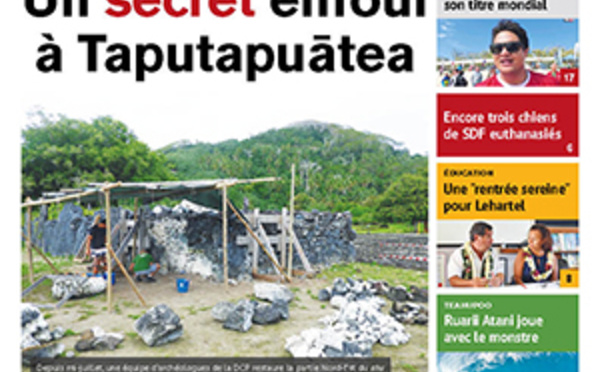 TAHITI INFOS N° 1467 du 13 août 2019