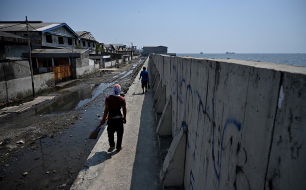 Bientôt "ancienne" capitale, Jakarta s'enfonce sous les eaux