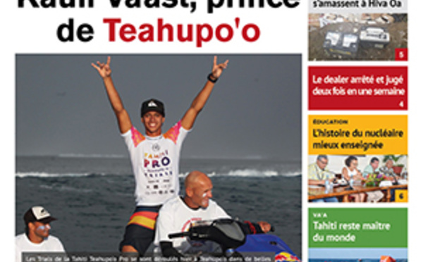 TAHITI INFOS N° 1468 du 19 août 2019