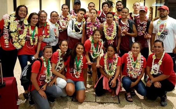 Les basketteuses U17 en bronze aux Océania