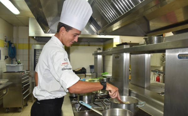 Alann Poilvet à fond pour devenir le Meilleur Apprenti de France 