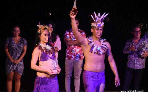 Teraiteitei Pambrun et Apetahi Maui élus meilleur couple du Te Hura Nui