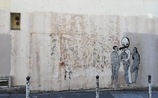 Vol d'un Banksy en plein Paris