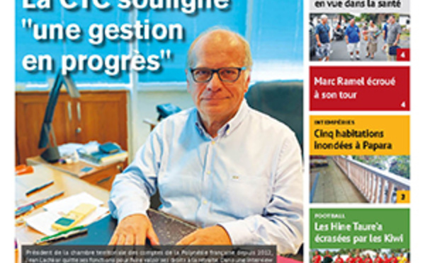 TAHITI INFOS N° 1480 du 04 septembre 2019