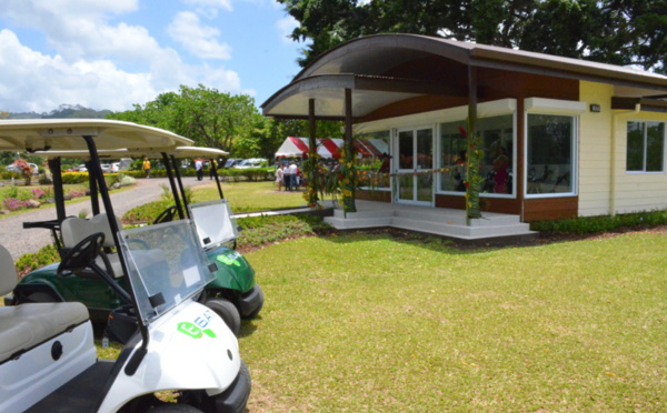 Le club-house du golf d’Atimaono rénové en 2020