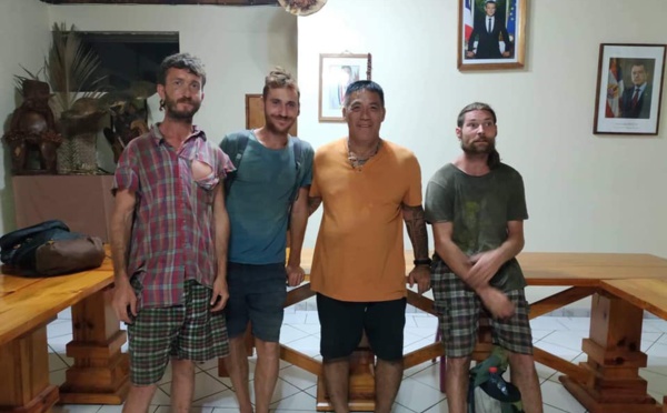 Les trois randonneurs retrouvés à Hiva Oa