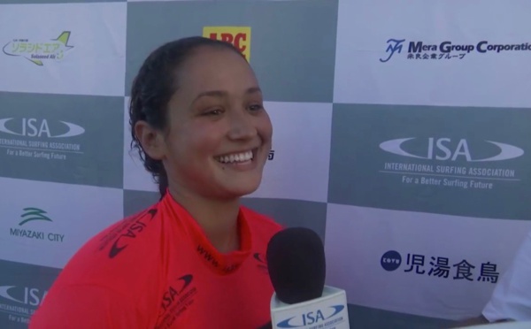 Vahine Fierro survole sa série au Japon