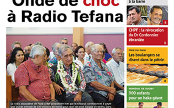 TAHITI INFOS N°1485 du 11 septembre 2019
