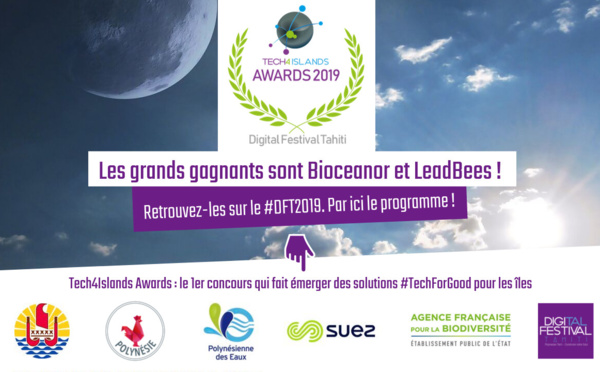 Bioceanor et LeadBees lauréats des Tech4Islands Awards 2019
