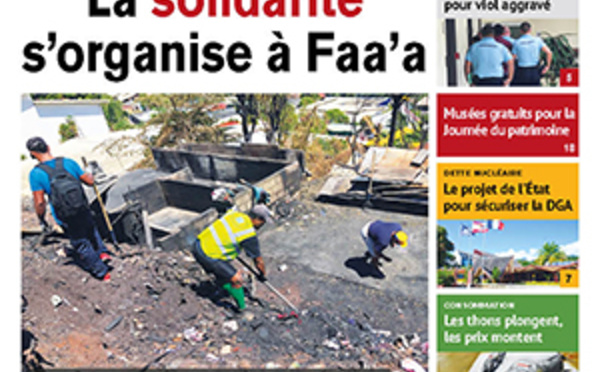 TAHITI INFOS N°1490 du 18 septembre 2019