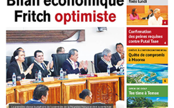 TAHITI INFOS N°1492 du 20 septembre 2019
