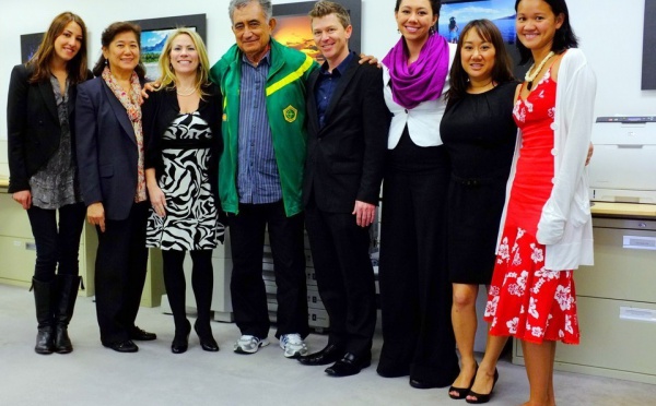 Compte-rendu en image du déplacement d'Oscar Temaru aux Etats-unis