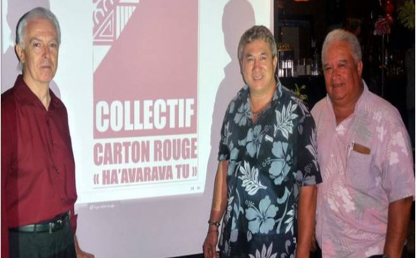 Le collectif Carton Rouge se réunit : « La Polynésie en Panne »