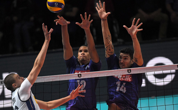 Euro de volley: les Français arrivent lancés à Bercy