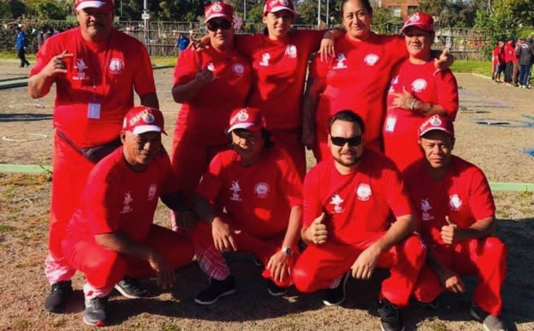 Les boulistes tahitiens en or en Australie