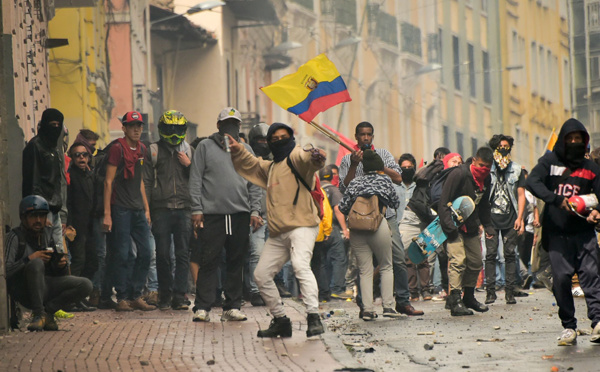 Equateur: "état d'urgence" décrété face aux blocages contre le prix du carburant