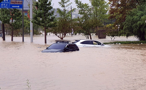 Typhon en Corée du Sud, au moins neuf morts