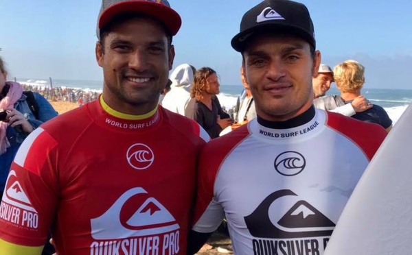 Michel Bourez encore dans la course à Hossegor