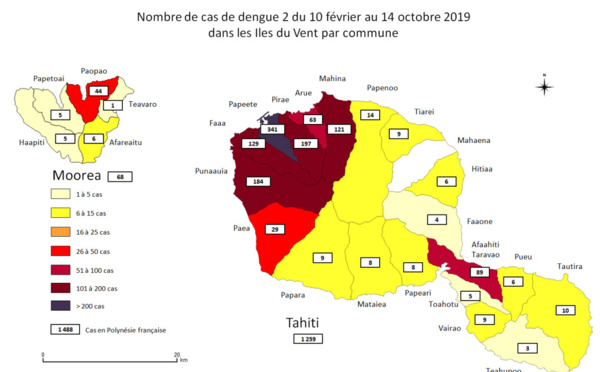 382 nouveaux cas de dengue 2 en deux semaines