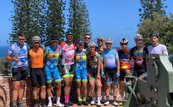 Une délégation tahitienne au Tour de Nouvelle-Calédonie