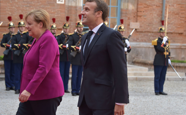 Macron et Merkel réunis à Toulouse pour resserrer le couple franco-allemand