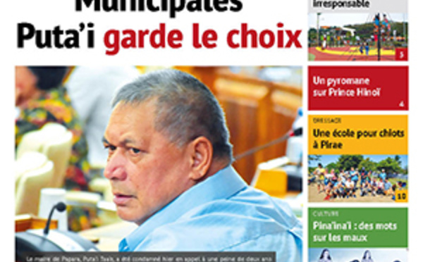 TAHITI INFOS N°1512 du 18 octobre 2019